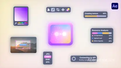 AI Generation Logo Reveal Logo Stings template preview