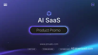 AI SaaS Product Promo Product Promo template preview