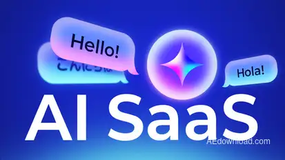 AI SaaS Promo Openers template preview