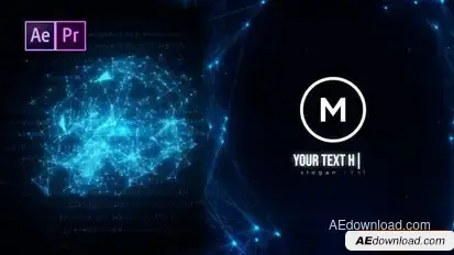 Ai Tech Logo Reveal- Logo Stings template preview