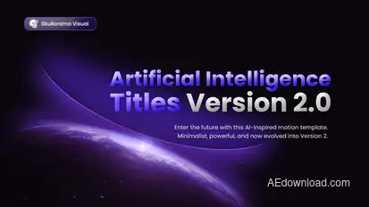 AI-Tech Titles V2 Titles template preview