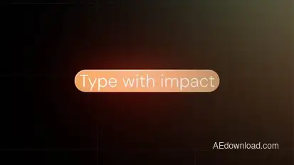 AI TypeFlow Titles template preview