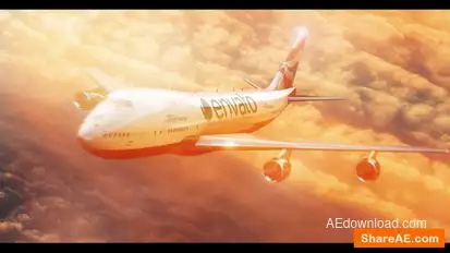 Airplane Flight Sky Business Travel Logo Logo Stings template preview