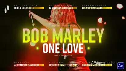 Alamy Cinematic Titles Titles template preview