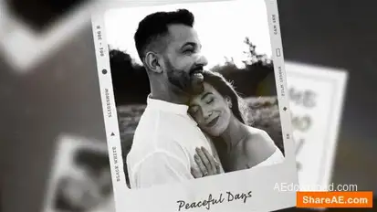 Album Photo Slideshow Openers template preview