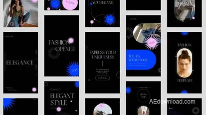 Alice | Stories Pack Product Promo template preview