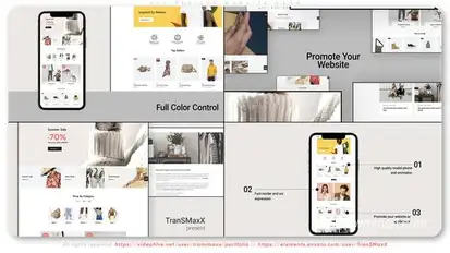 All Devices Website Demo Product Promo template preview
