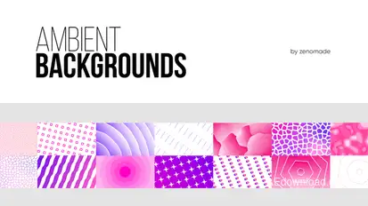 Ambient Backgrounds Elements template preview