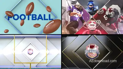 American Football Bumper Logo Stings template preview