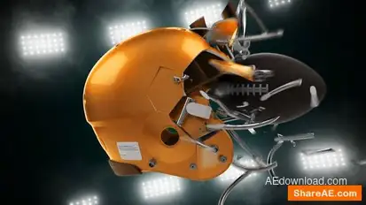 American Football Logo Openers template preview