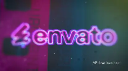 Analog Glow Reveal Titles template preview