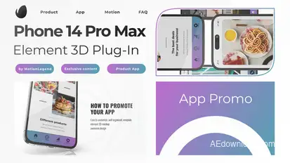 Animated Android Phone Mockup Product Promo template preview