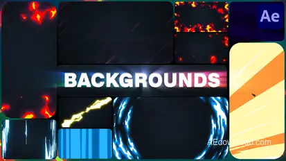 Animated Backgrounds for After Effects Elements template preview