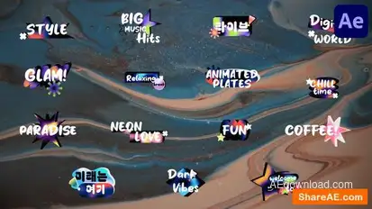 Animated Plates for After Effects Openers template preview