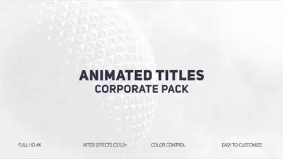 Animated Titles Titles template preview