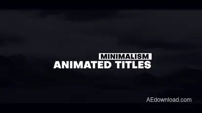 Animated Titles Titles template preview