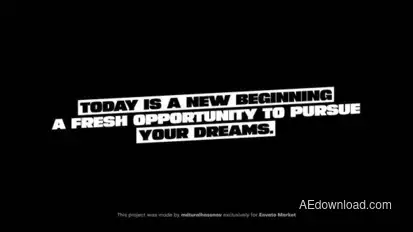 Animated Titles Titles template preview