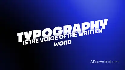 Animated Titles Titles template preview