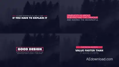 Animated Titles Titles template preview