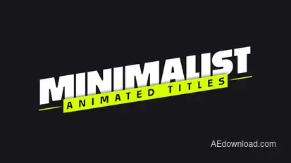 Animated Titles Titles template preview