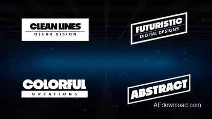 Animated Titles Titles template preview