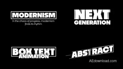 Animated Titles | After Effects Titles template preview