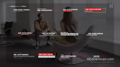 Animation Lower Thirds | After Effects Elements template preview