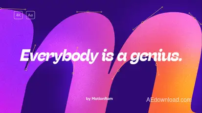 Another Typography Titles template preview