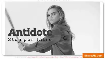 Antidote Stomper Intro Openers template preview