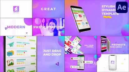App Dynamic Promo for After Effects Product Promo template preview
