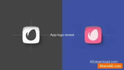 App Logo Reveal Logo Stings template preview