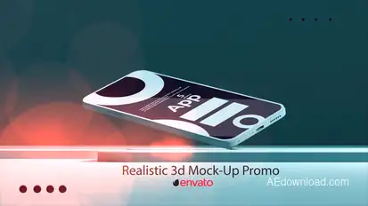 App Mockup Product Promo template preview