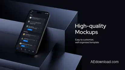 App Mockup Promo Product Promo template preview