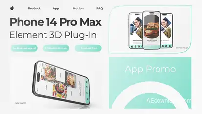 App Presentation Product Promo template preview
