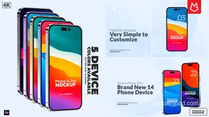 App Presentation | Phone 14 Pro Device Mockup Product Promo template preview