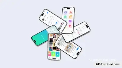 App Promo 2 in 1 Product Promo template preview