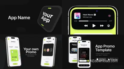 App Promo Product Promo template preview