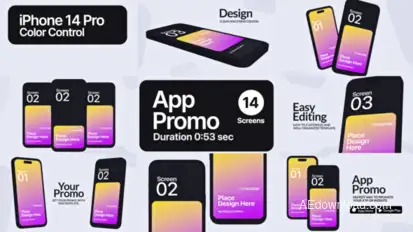 App Promo Product Promo template preview