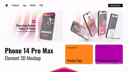 App Promo Mockup Product Promo template preview