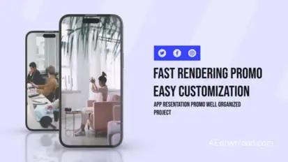 App Promo Mockup Product Promo template preview