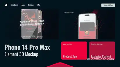 App Promo Mockup Product Promo template preview