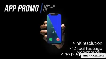 App Promo MockUp Kit Product Promo template preview