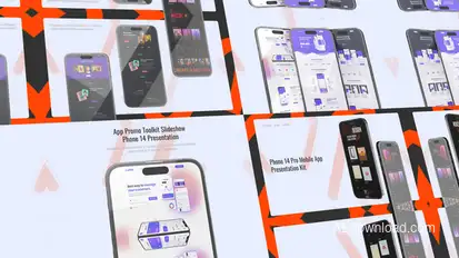 App Promo Phone 14 Product Promo template preview