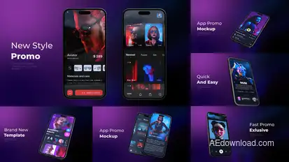 App Promo Phone 14 Pro Product Promo template preview