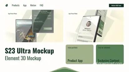 App Promo Presentation Product Promo template preview