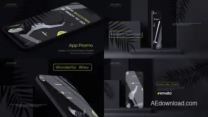 App Social Media Mock-Up Product Promo template preview