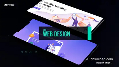 App Web Mockup Promo Product Promo template preview
