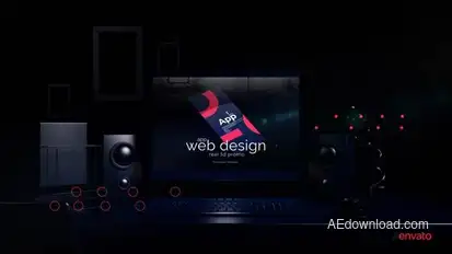 App Web Mockup Promo Product Promo template preview