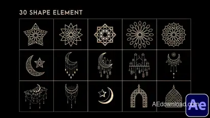 Arabian Deco Pack Elements template preview