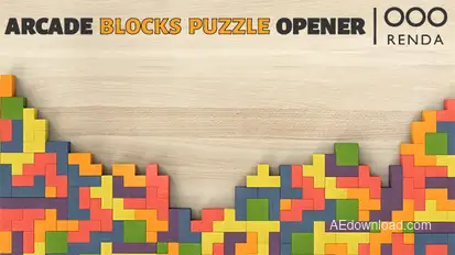 Arcade Blocks Puzzle Opener Openers template preview
